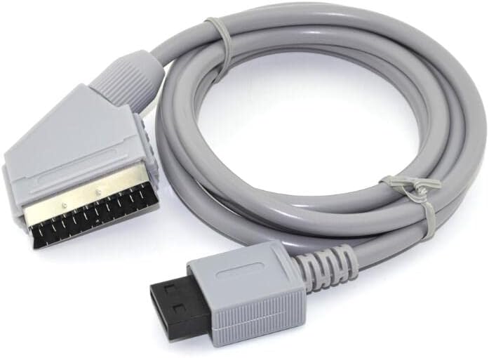 for Wii NTSC Scart Cable Video HD HDTV Cord for Wii Video Game (NTSC)
